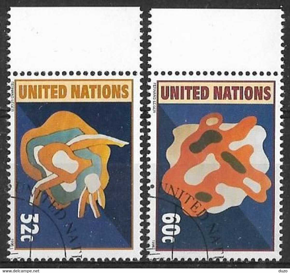 Nation Unies (New-York) - 1996 - Y&T   N° 693/694 (o) Oblitérés TB. - Other & Unclassified