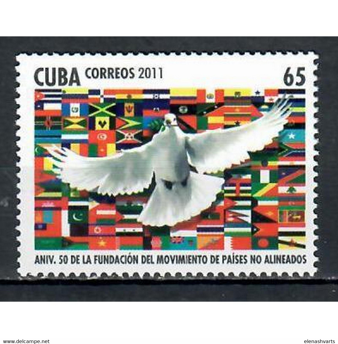 &#128681; Discount - Cuba 2011 The 50th Anniversary Of NOAL  (MNH)  - Birds, The Organization - Unused Stamps