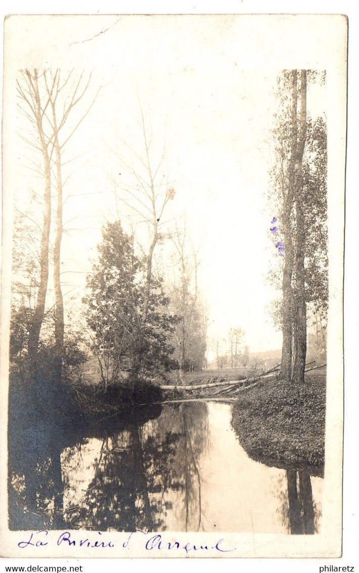 Carte Photo : Ervy Le Châtel - Lot De Deux De La Rivière ARMANCE - Ervy-le-Chatel