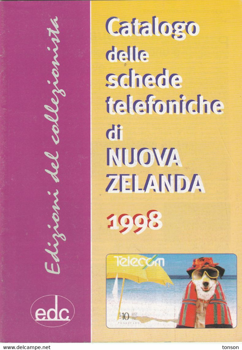 Phonecard Catalogue, New Zealand, 3 Scans - Zubehör