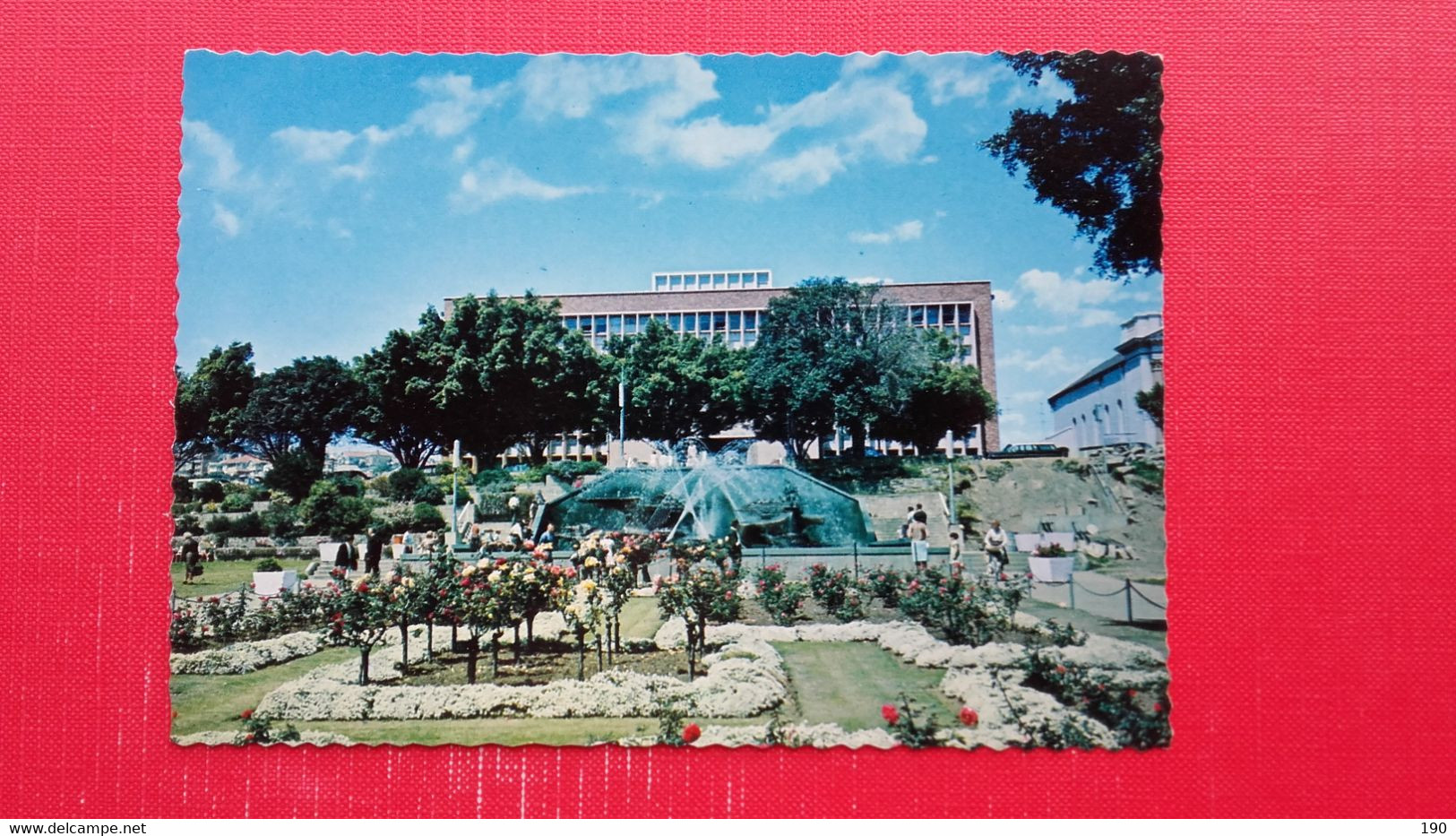 Newcastle.The War Memorial Cultural Centre.Civic Park And Fountain - Newcastle