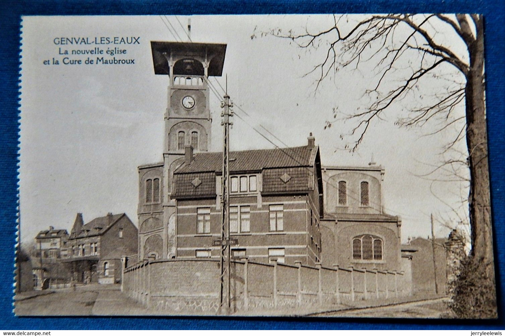 GENVAL-les-EAUX  - La Nouvelle Eglise Et La Cure De Maubroux - Rixensart