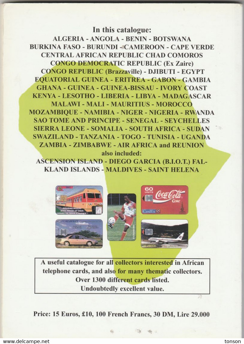 African Telephone Card Catalogue (1999) - Materiaal