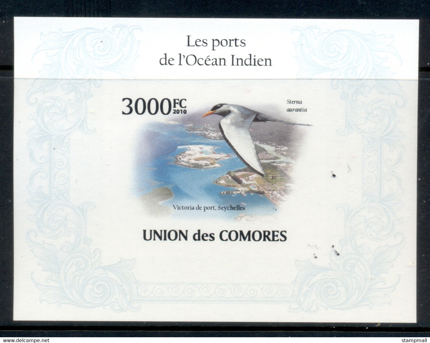 Comoro Is 2009 Indian Ocean Ports, Birds MS IMPERF MUH - Comores (1975-...)