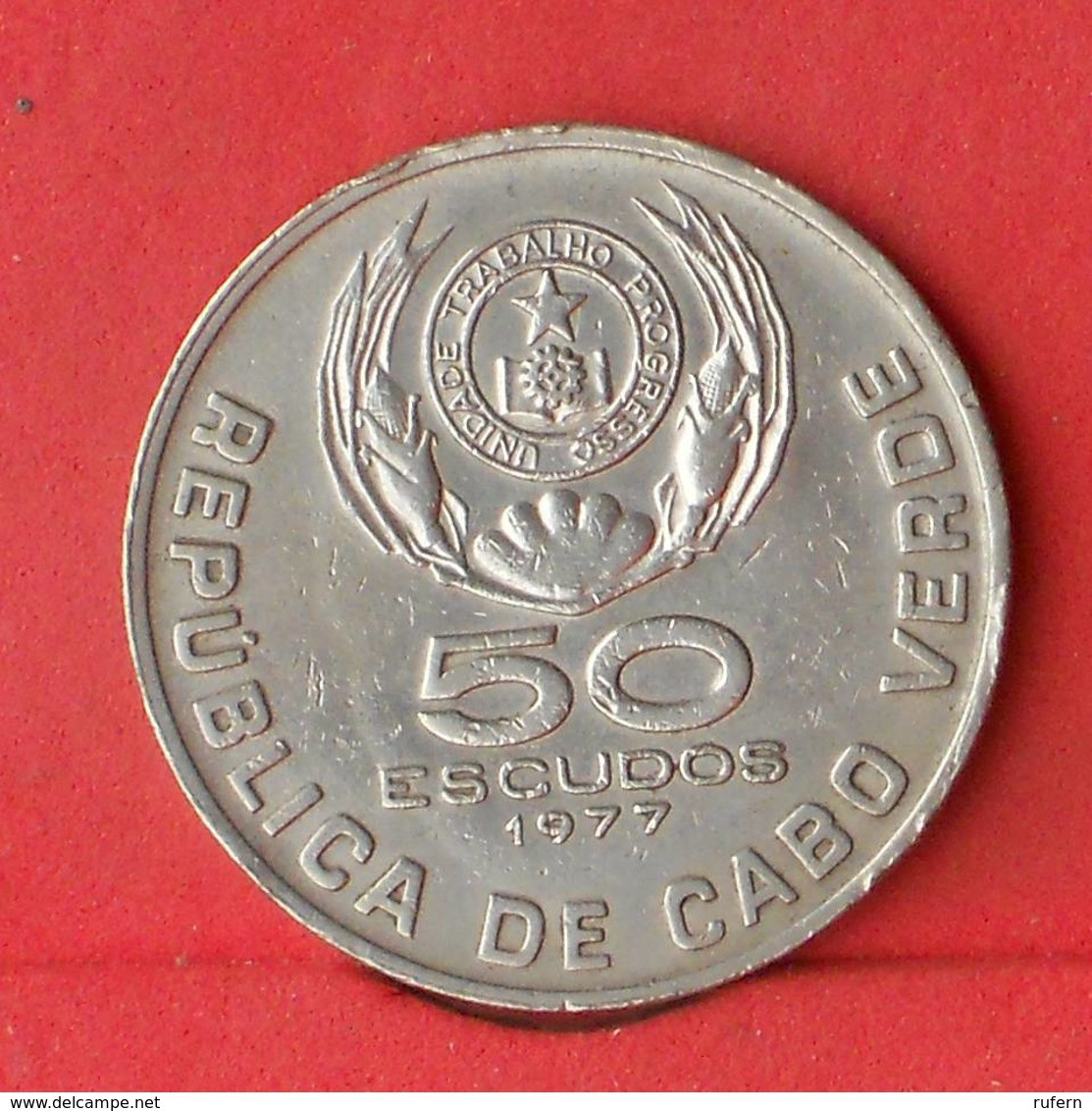 CAPE VERDE 50 ESCUDOS 1977 -    KM# 21 - (Nº28142) - Cabo Verde