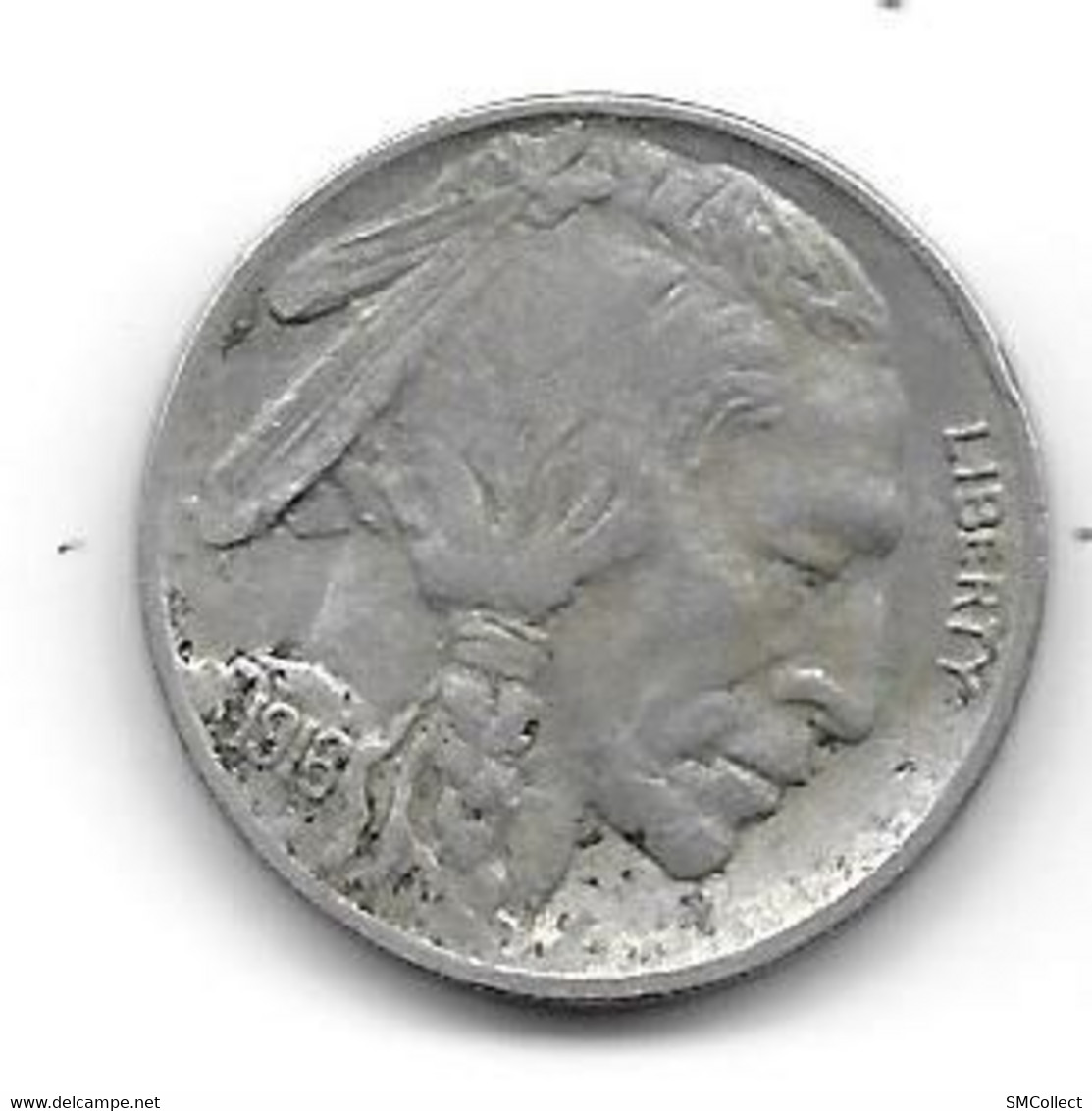 Etats Unis, 5 Cents 1916 (784) - 1913-1938: Buffalo