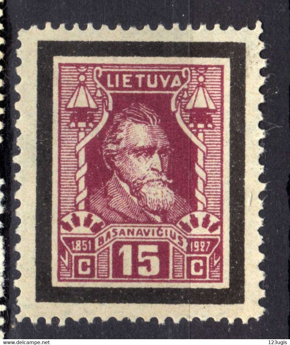 Litauen / Lietuva 1927 Mi 274 * Zähnung 11 1/4 [020821VI] - Lithuania