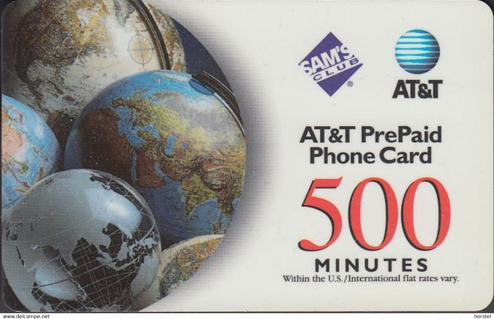 USA Prepaid AT & T - World - 500 Minutes - AT&T