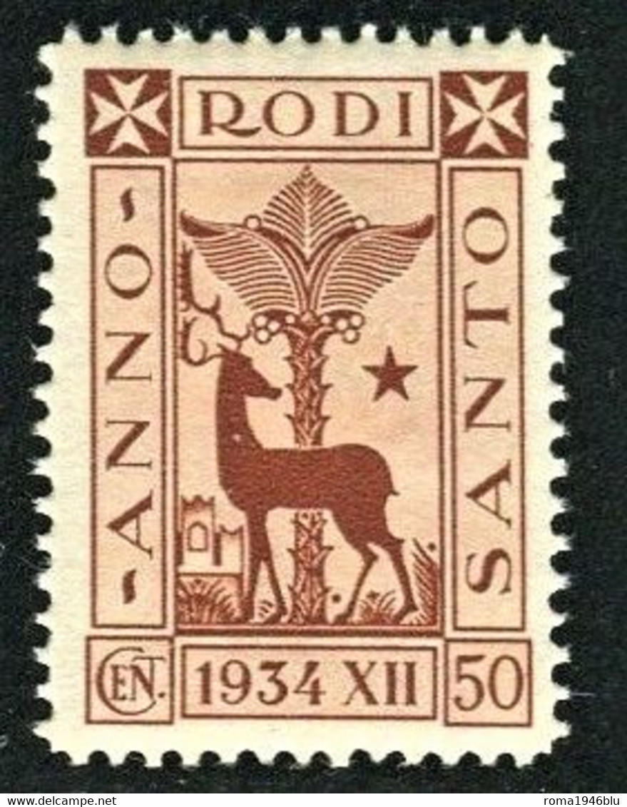 EGEO 1935 ANNO SANTO 50 C. ** MNH - Ägäis