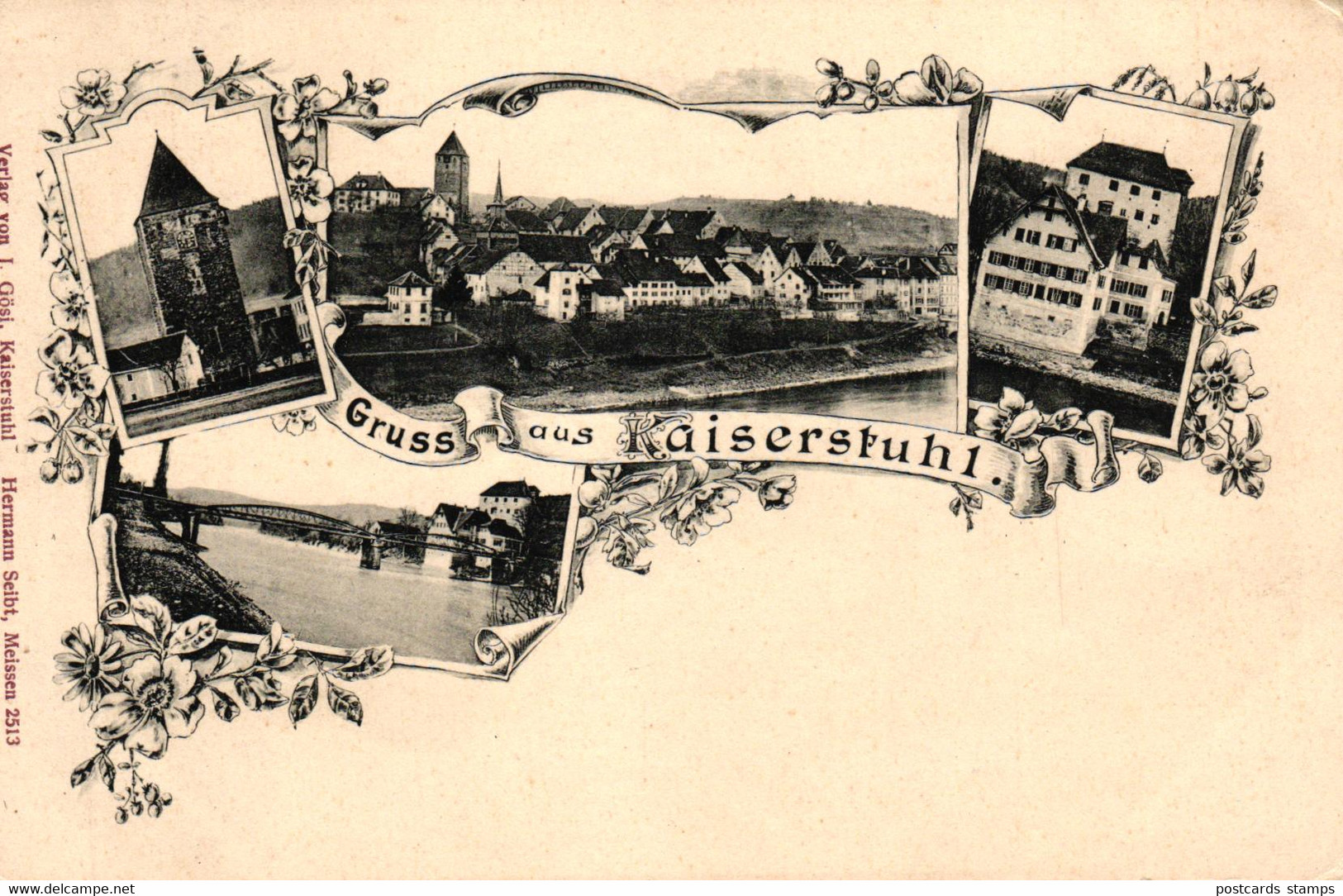 Kaiserstuhl, Mehrbild-AK, 1904 - Kaiserstuhl