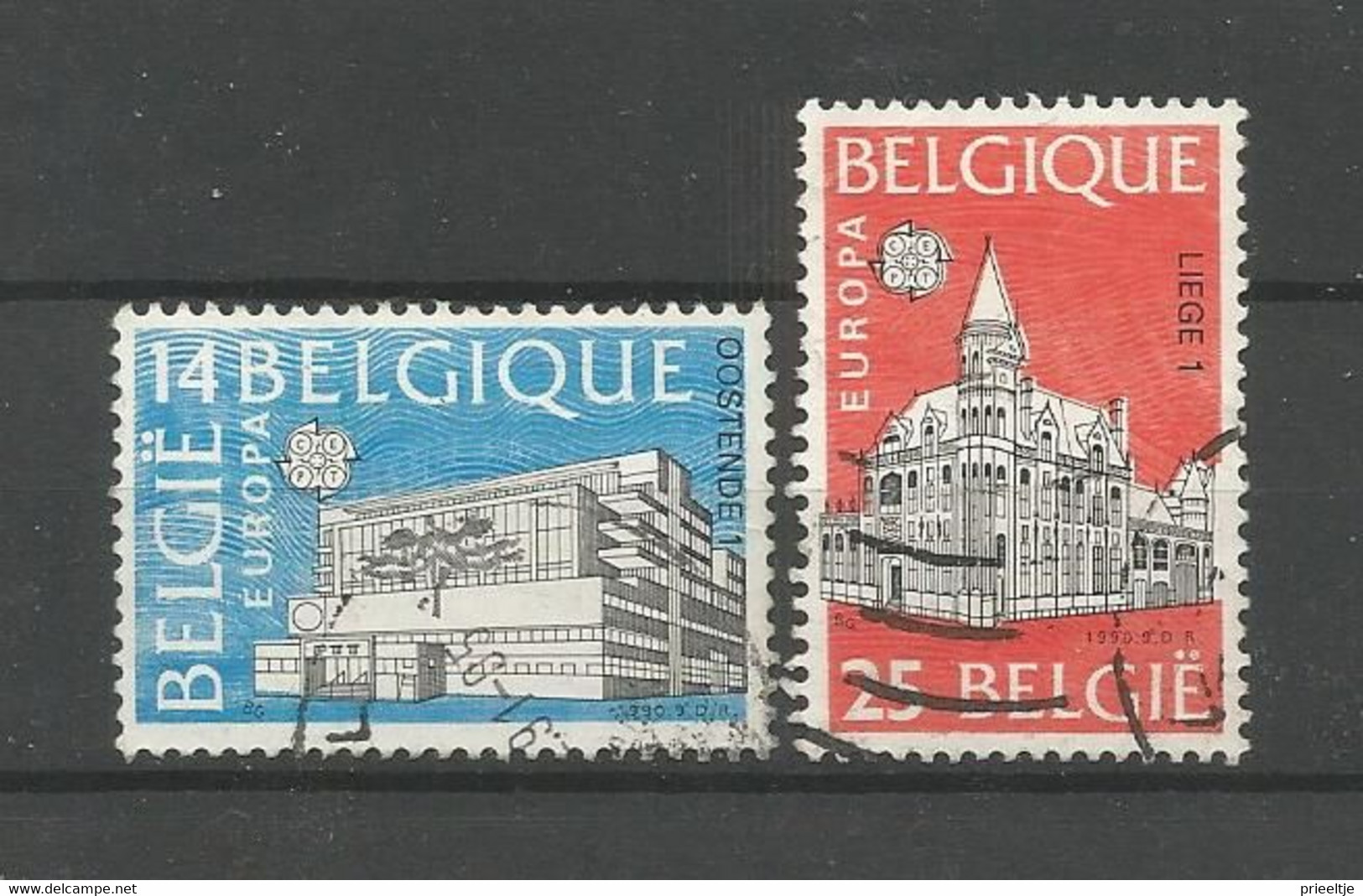 Belgium 1990 Europa Postal Offices OCB 2367/2368 (0) - Oblitérés