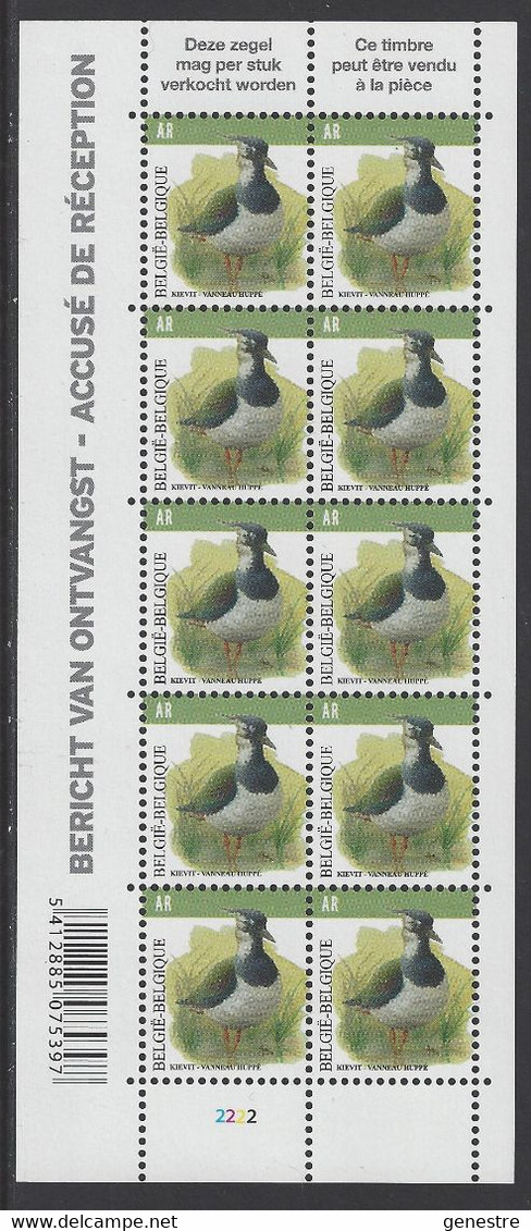 Belgique COB F4367 ** (MNH) - Planche 2 - 2011-2020