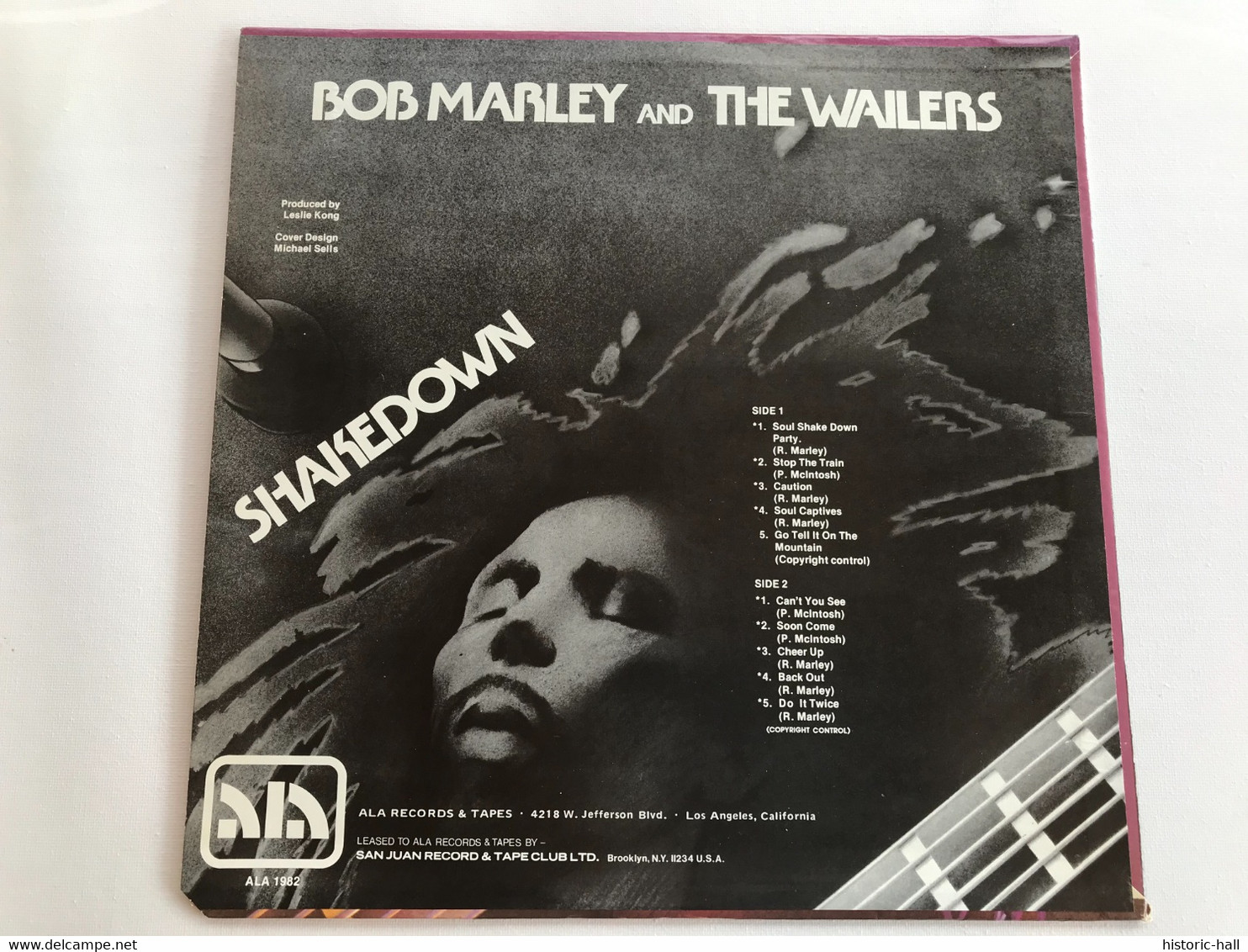 BOB MARLEY & The WAILERS - Shakedown - LP - 1982 - US Press - Reggae