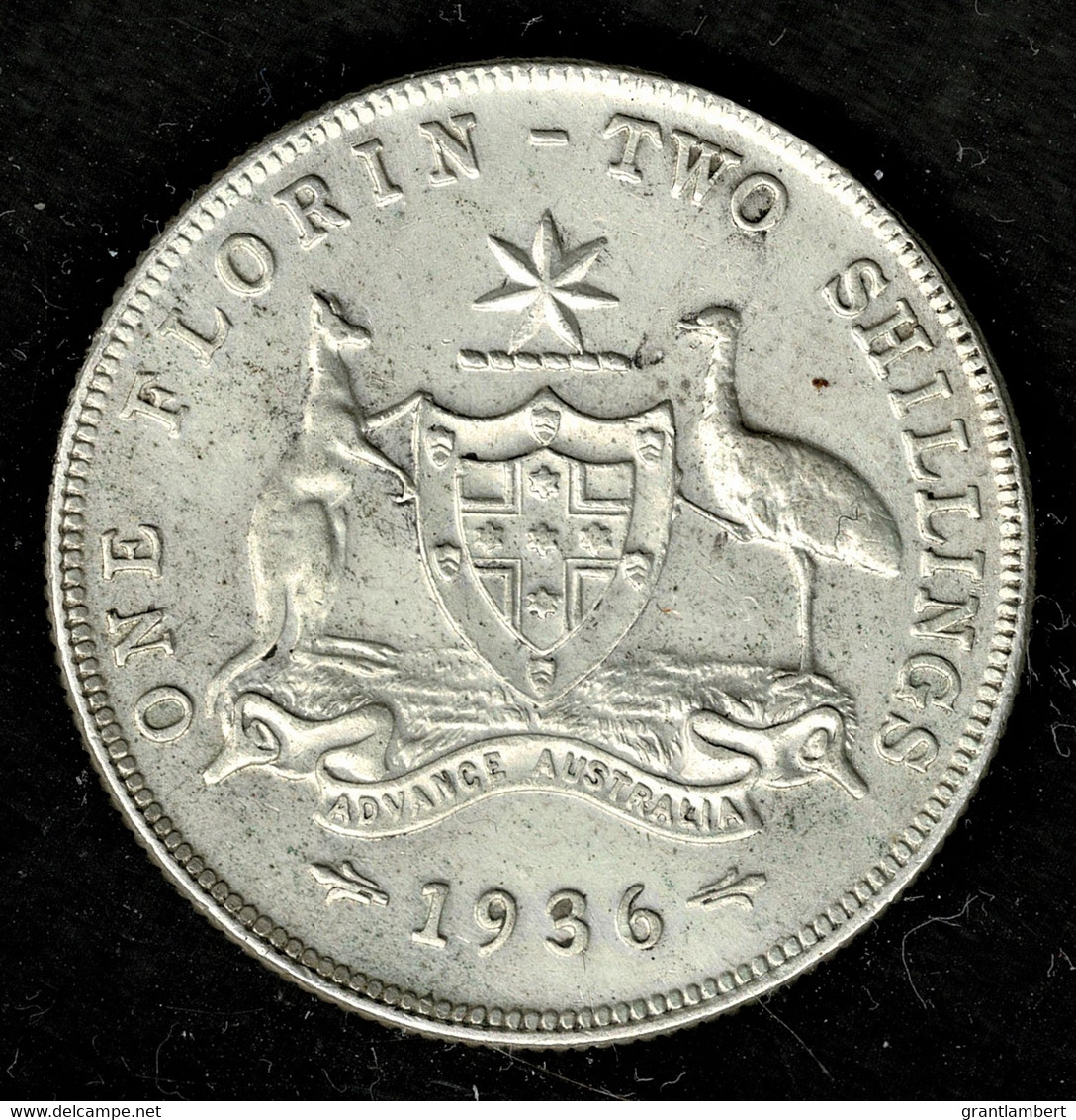 Australia 1936 Florin Good Extra Fine - Florin