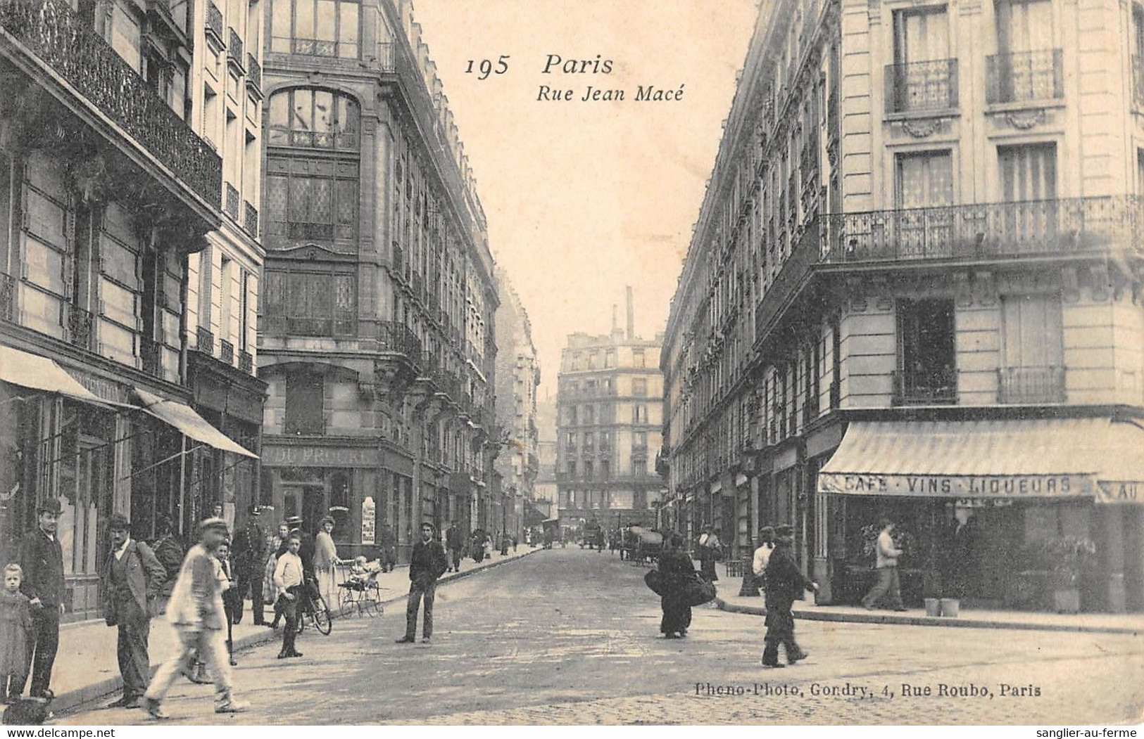 CPA 75 PARIS XIe RUE JEAN MACE - Paris (11)