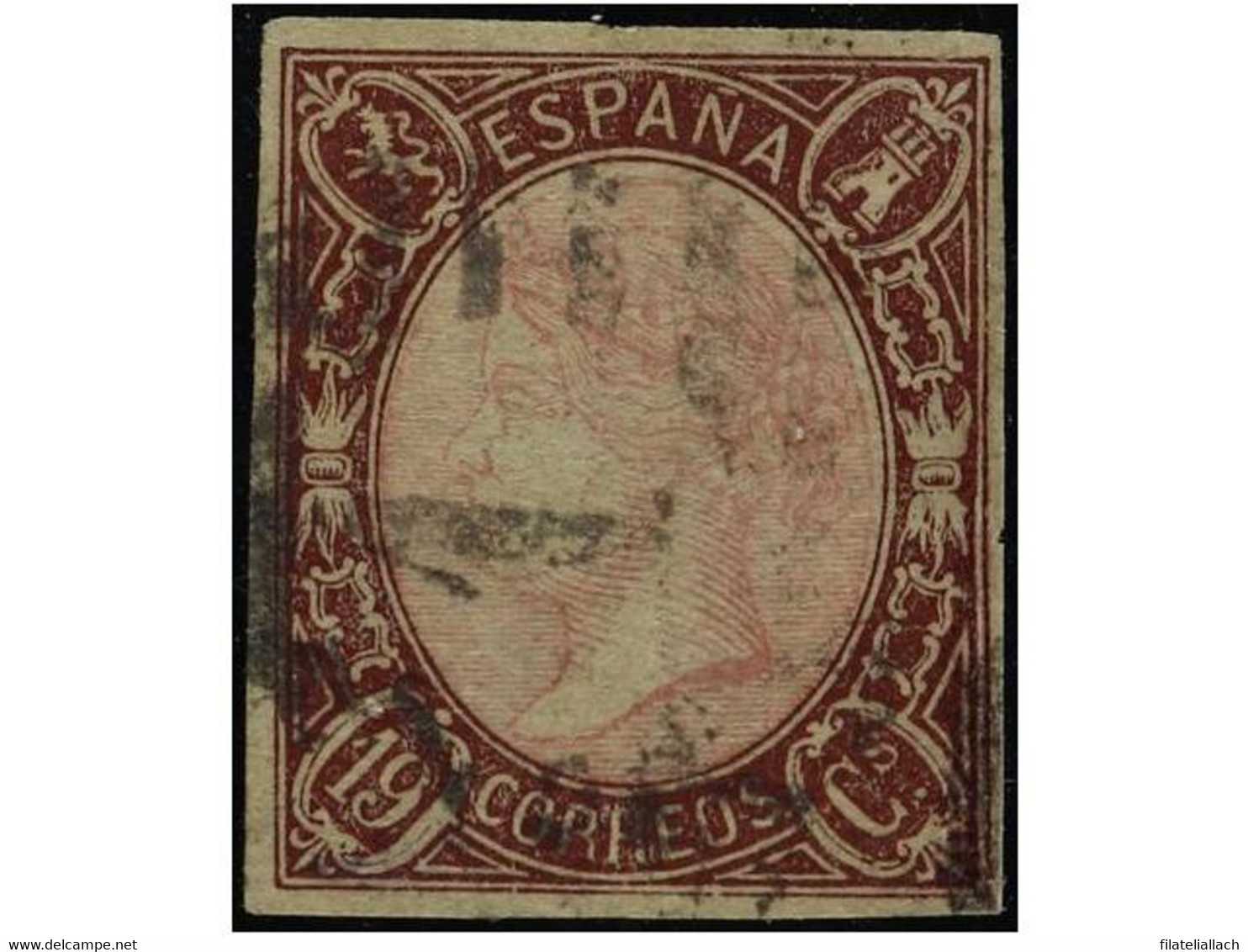 SPAIN: ISABEL II. 1850-65. IMPERF. ISSUES - Altri & Non Classificati