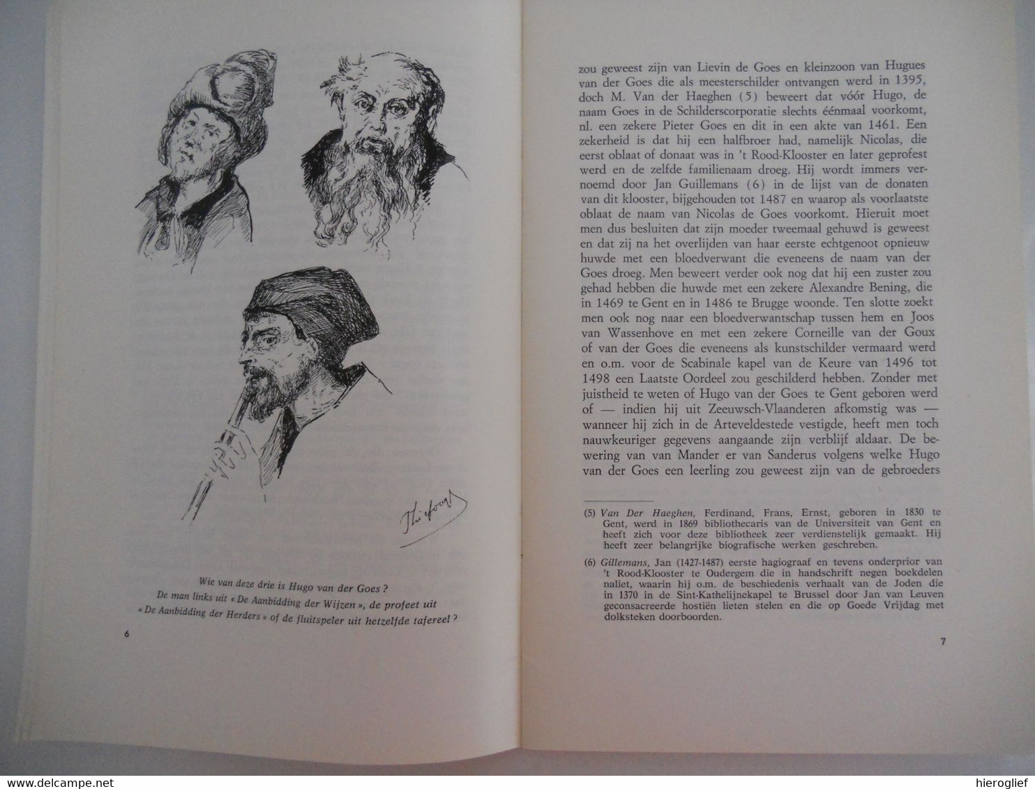 HET VERBLIJF Van HUGO VAN DER GOES In ROOD-KLOOSTER Te OUDERGEM Door Maurits Thijs Kunst Schilder De Gand à Auderghem - Histoire