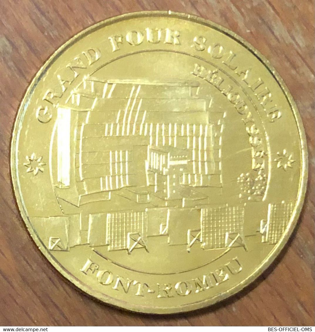 66 FONT ROMEU ODEILLO GRAND FOUR SOLAIRE MDP 2017 MÉDAILLE MONNAIE DE PARIS JETON TOURISTIQUE MEDALS COINS TOKENS - 2017