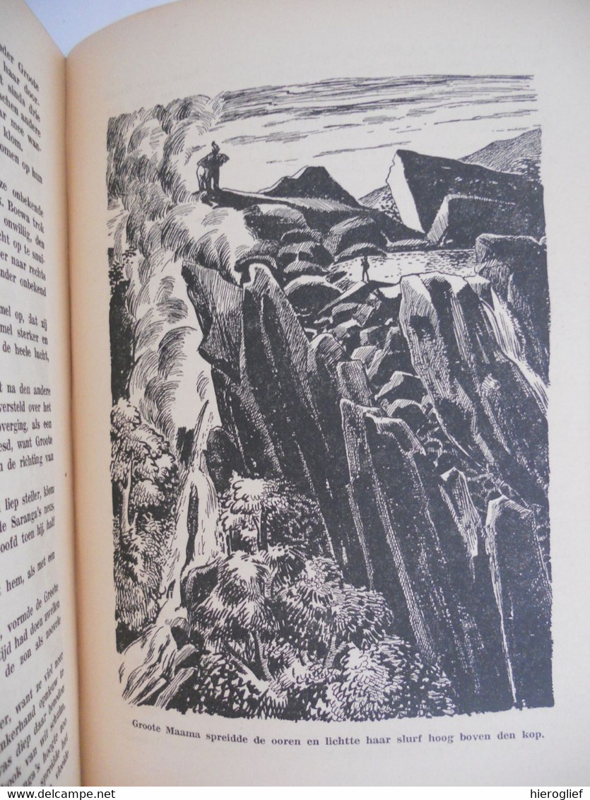 SARANGA de pygmee door Attilio Gatti illustraties Elza Van Hagendoren afrika an Italian-born explorer + ex-libris