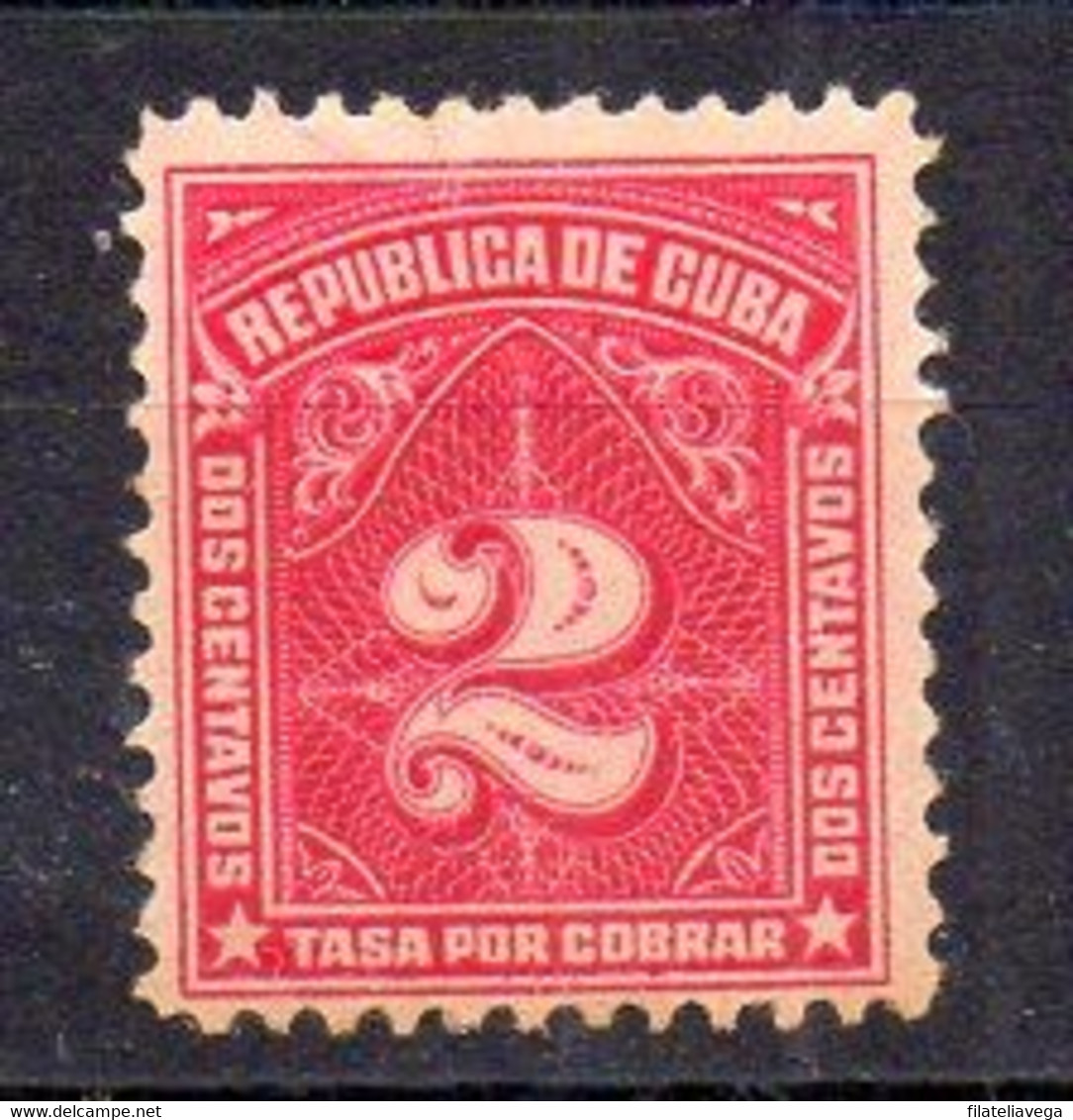 Cuba Sello Tasa Nº Yvert 6 ** - Timbres-taxe