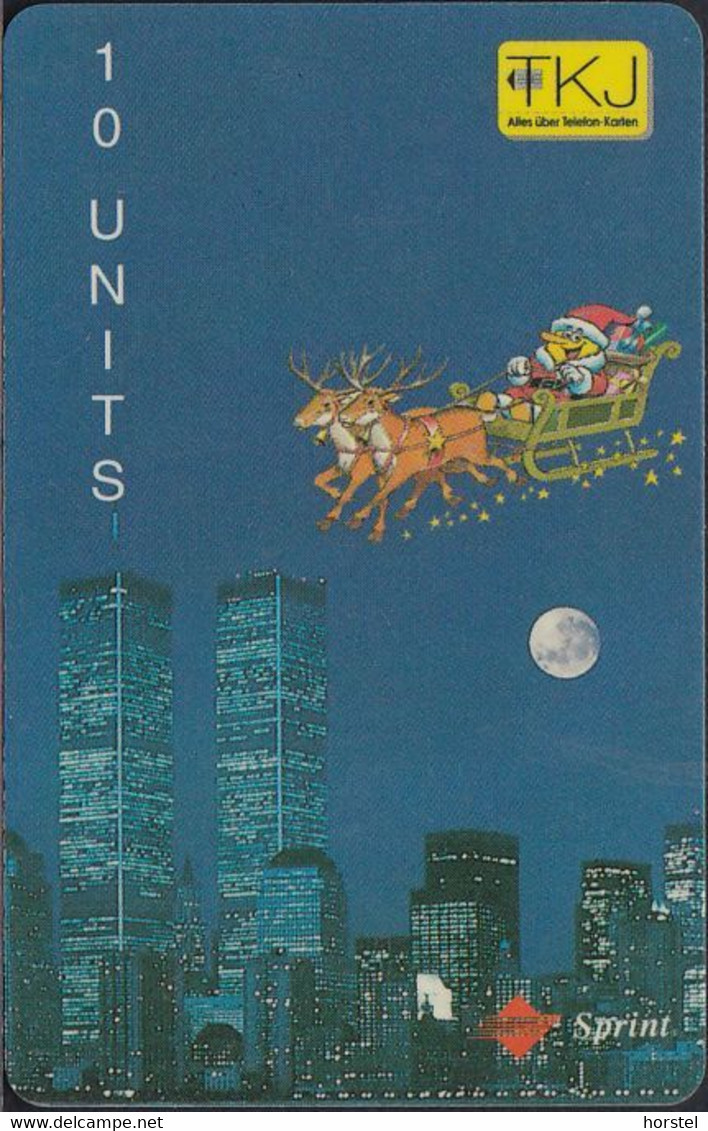 USA - Sprint - New York - Twin Towers - 10 Units - Christmas - Sprint