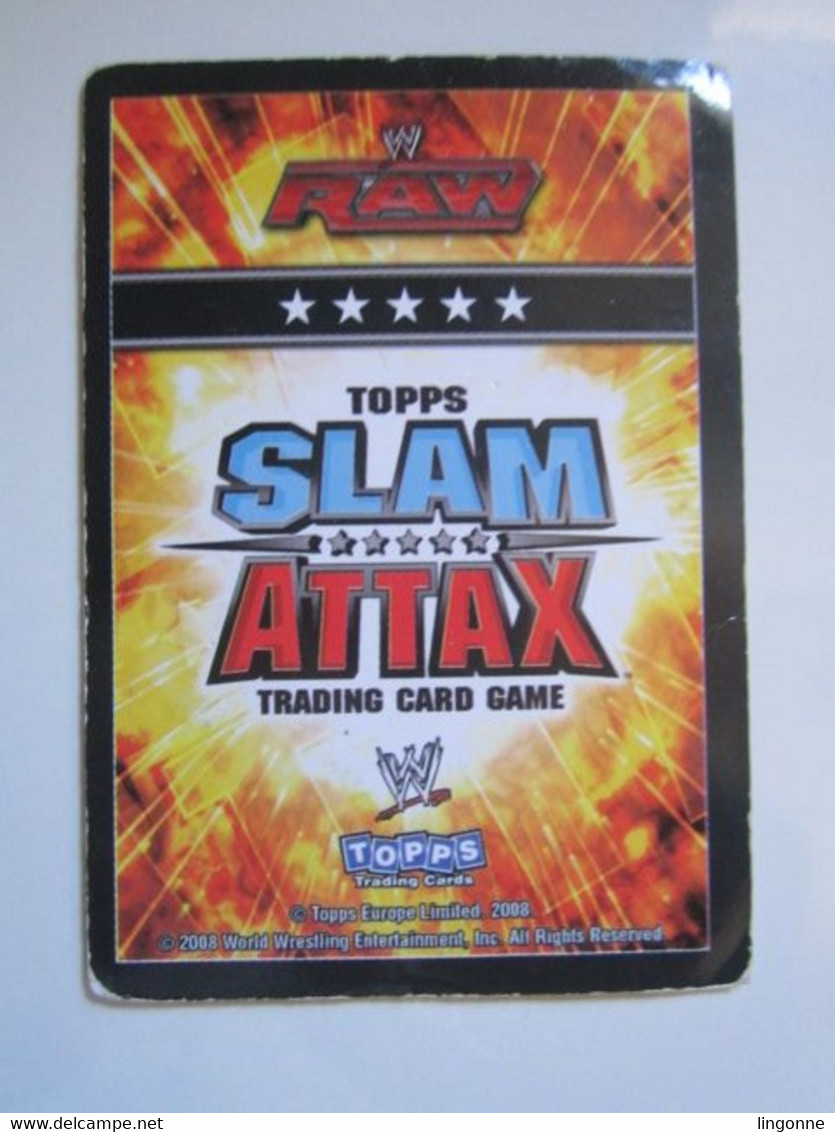 1 Carte De Catch TOPPS SLAM ATTAX Trading Card Game CHAMPION JOHN CENA - Trading-Karten