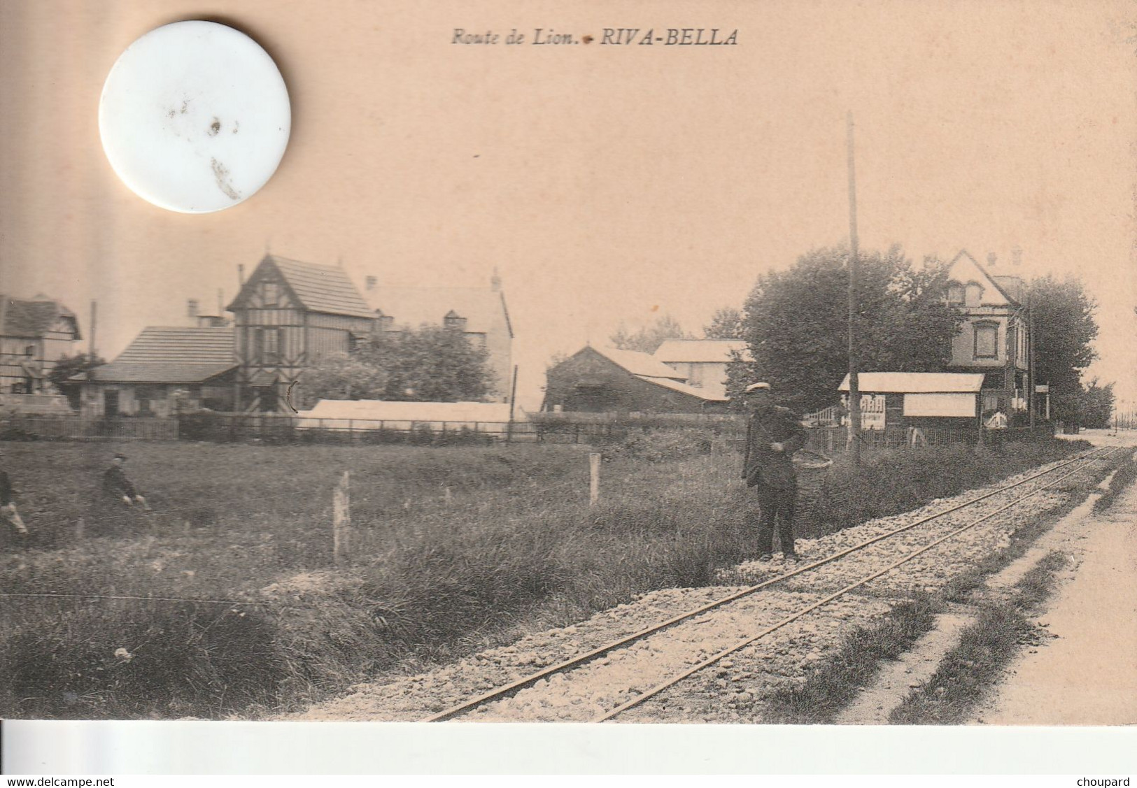 14 - Carte Postale Ancienne De  RIVA BELLA   Route De Lion - Riva Bella