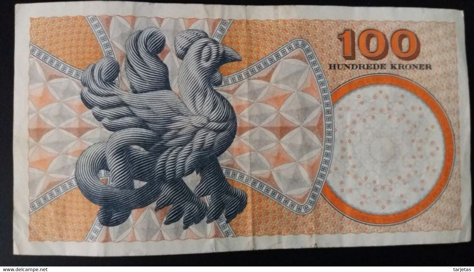 BILLETE DE DINAMARCA DE 100 KRONER DEL AÑO 2000  (BANK NOTE) - Danemark