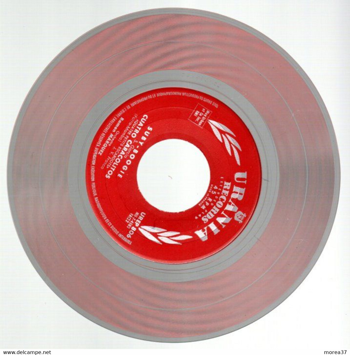 RAMON MARQUEZ   "Mambo En Sevilla "  Disque Couleur Rouge  EP 4 Titres URANIA RECORDS 806 - Autres - Musique Espagnole