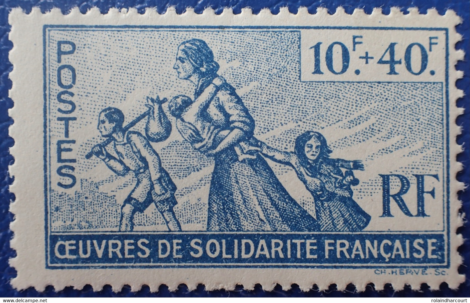 R2269/208 - 1943 - COLONIES FR. - OEUVRES DE SOLIDARITE FRANCAISE - N°66 NEUF* - 1944 Entraide Française