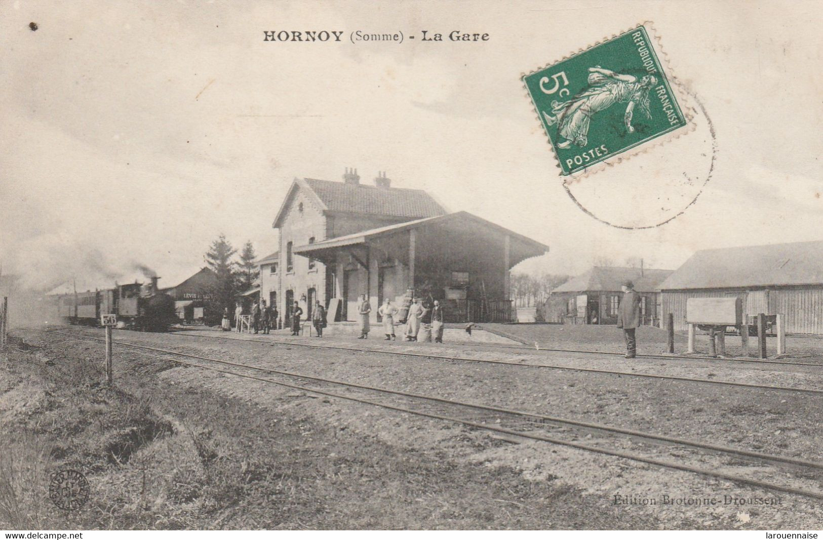 80 - HORNOY - La Gare - Hornoy Le Bourg