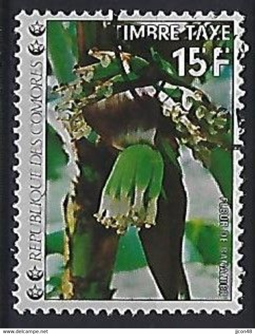 Comoros 1977   Postage Due.(o) Mi.10 - Comores (1975-...)