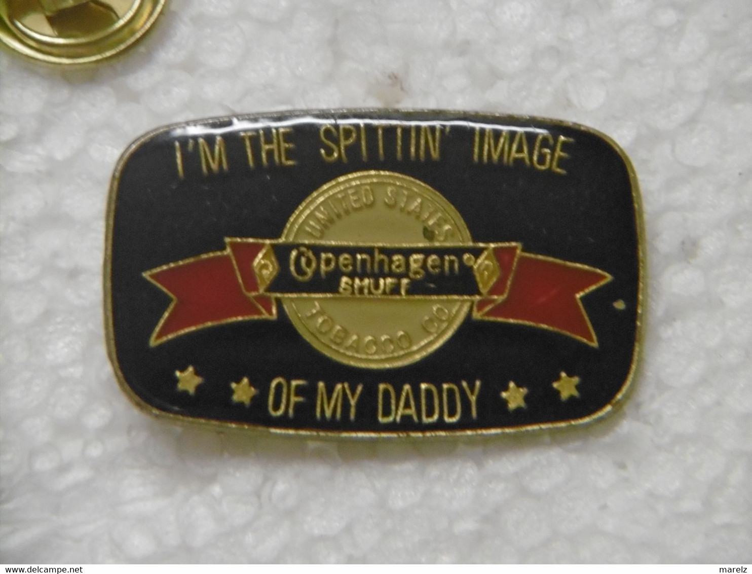 Pin's - Tabac COPENHAGEN SNUFF TABACCO Of My DADDY - Articoli Pubblicitari