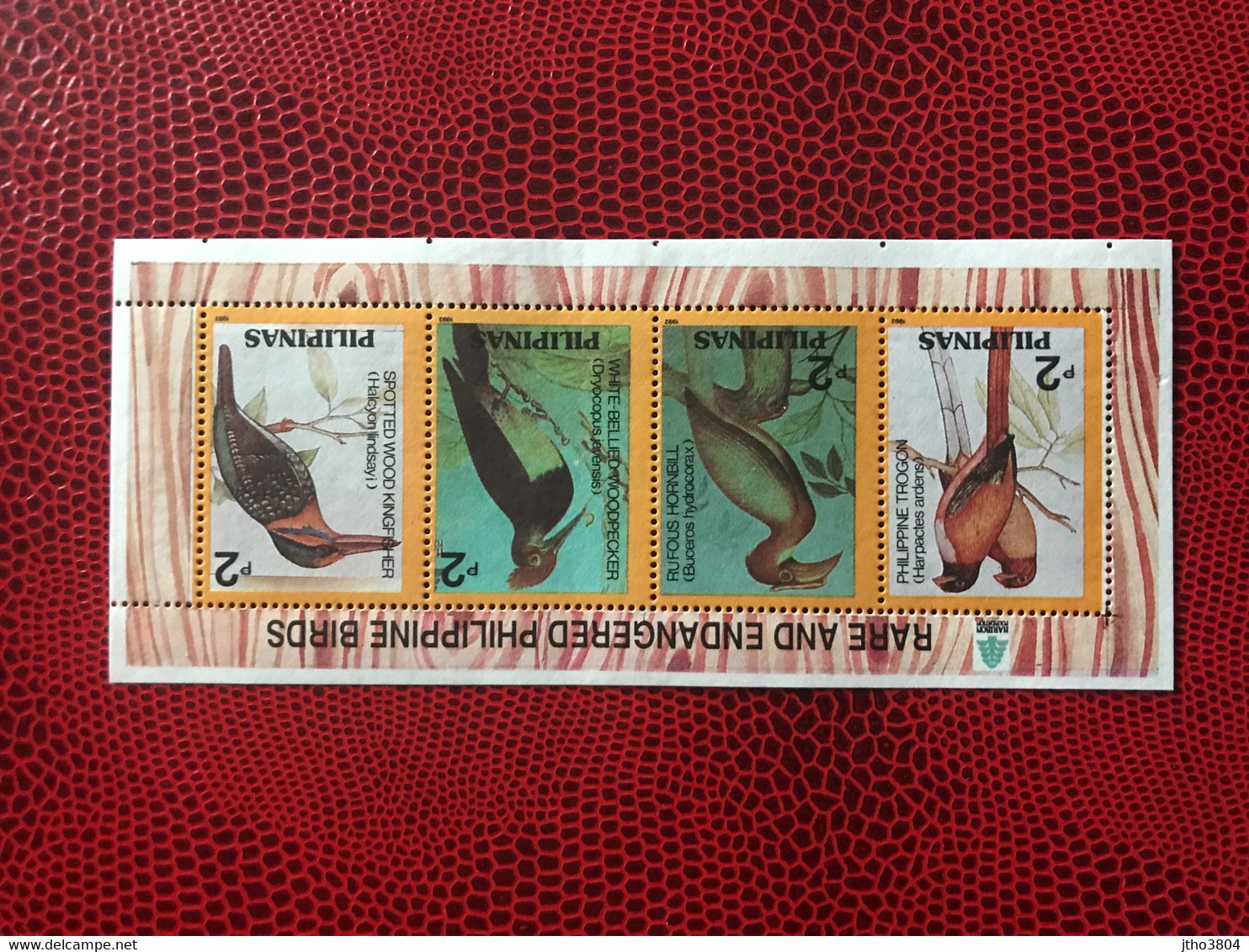 PHILIPPINES 1992 Bloc 4v Neuf MNH ** Mi Bl 54 Ucello Oiseau Bird Pájaro Vogel PILIPINAS - Parrots