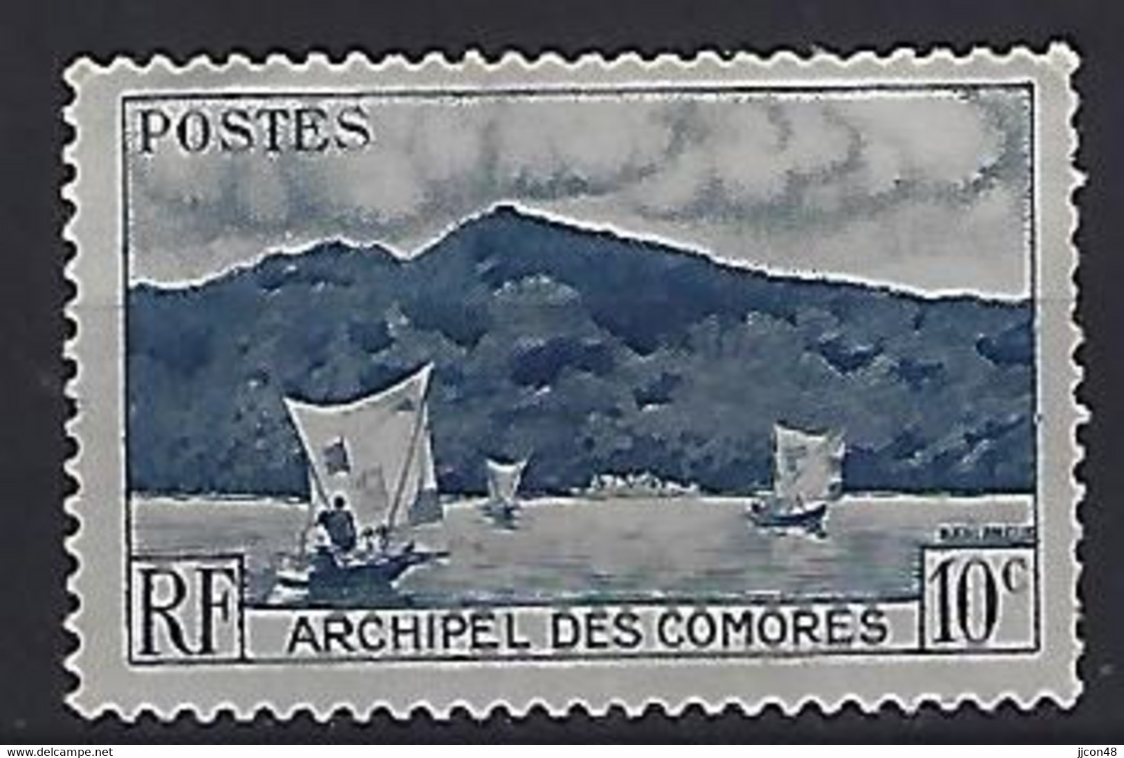 Comoros 1950  Scenes  (*) MNG  Mi.20 - Comores (1975-...)