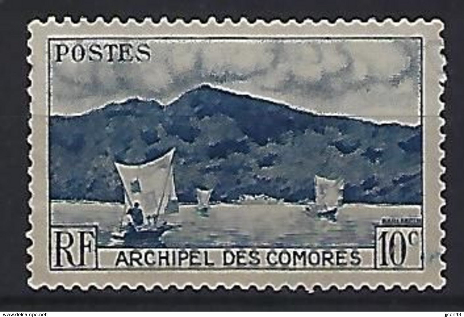 Comoros 1950  Scenes  (*) MM  Mi.20 - Comores (1975-...)