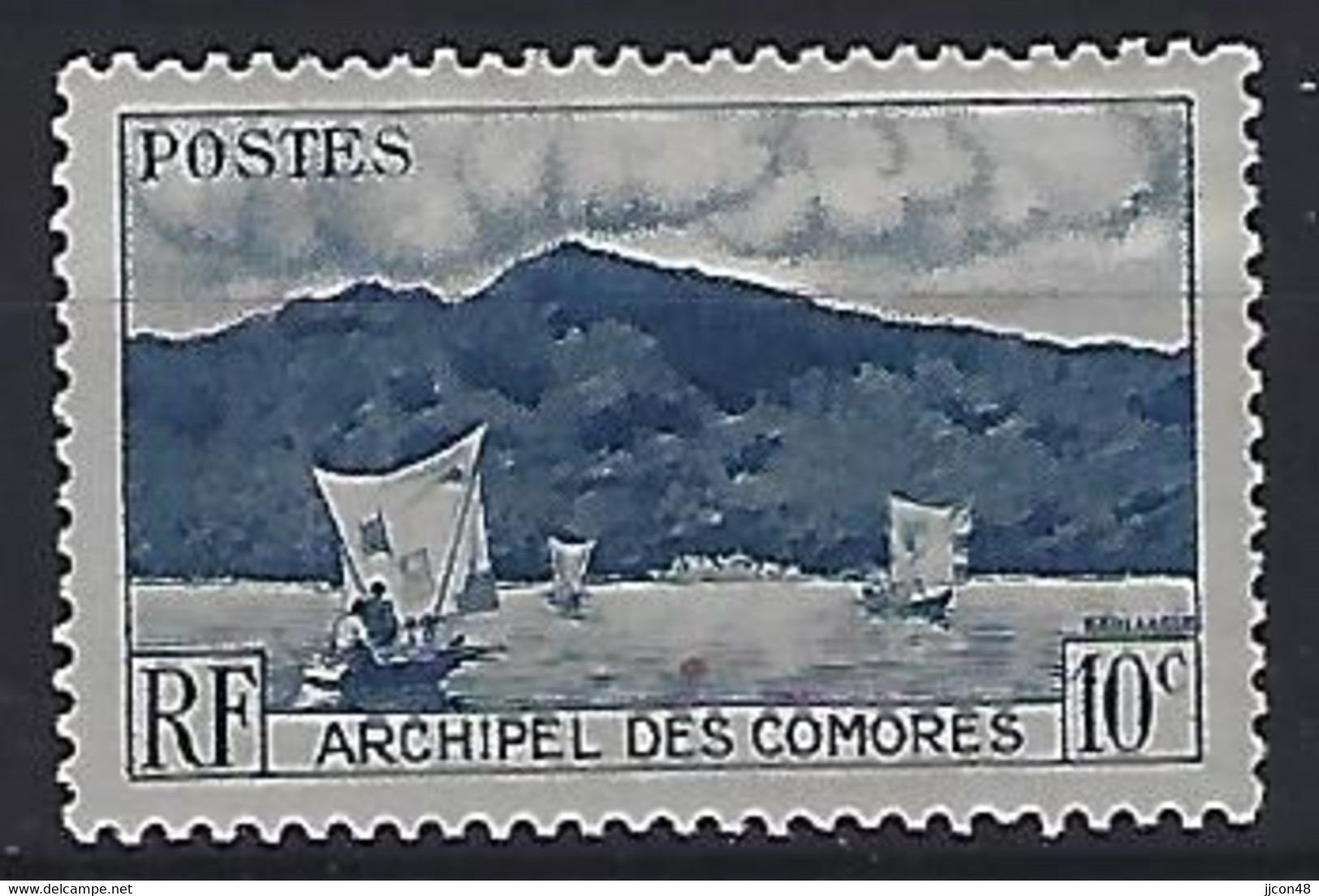 Comoros 1950  Scenes  (*) MM  Mi.20 - Comores (1975-...)