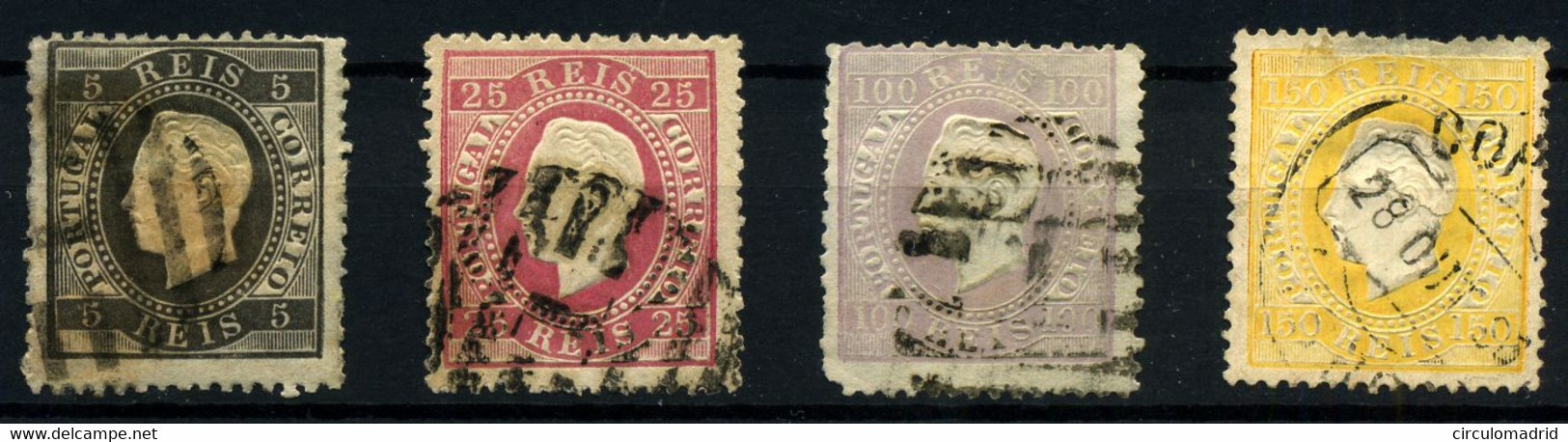 Portugal Nº 35, 40, 44, 47. - Used Stamps