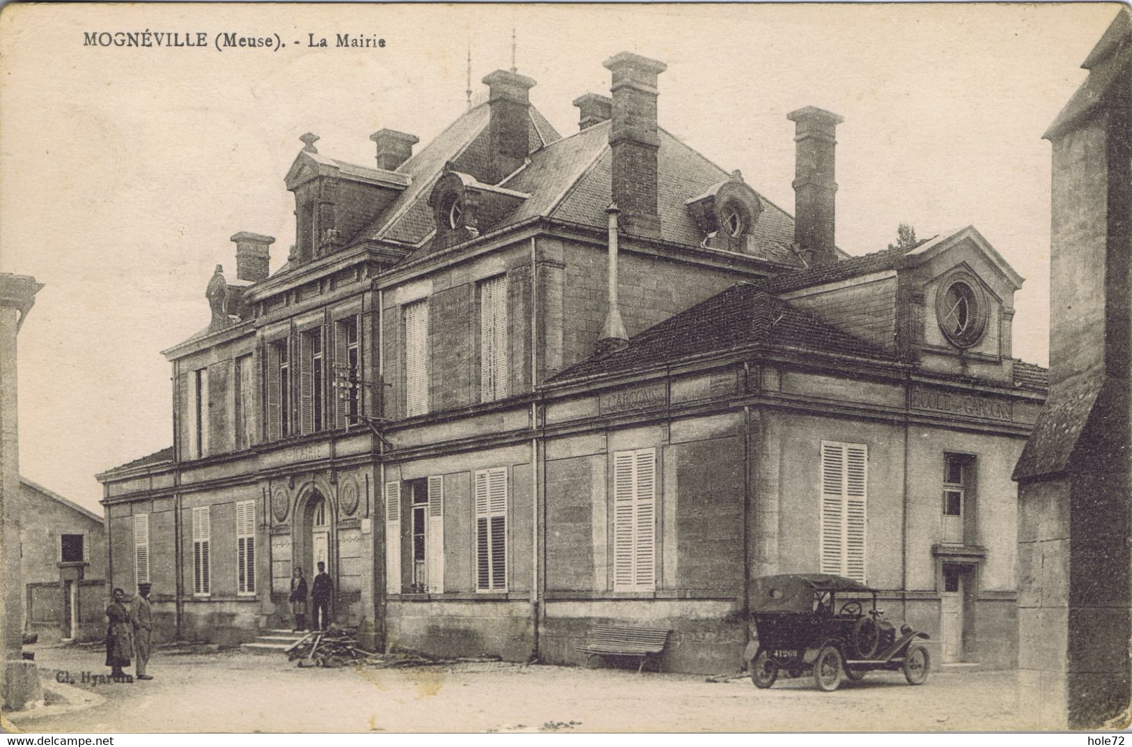 55 - Mognéville (Meuse) - La Mairie - Otros & Sin Clasificación