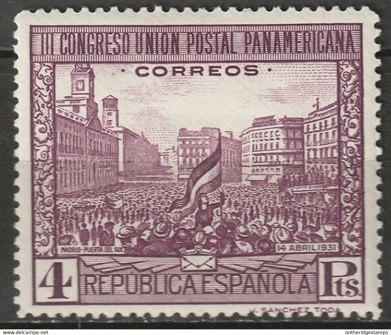 Spain 1931 Sc 499  MLH* - Ungebraucht