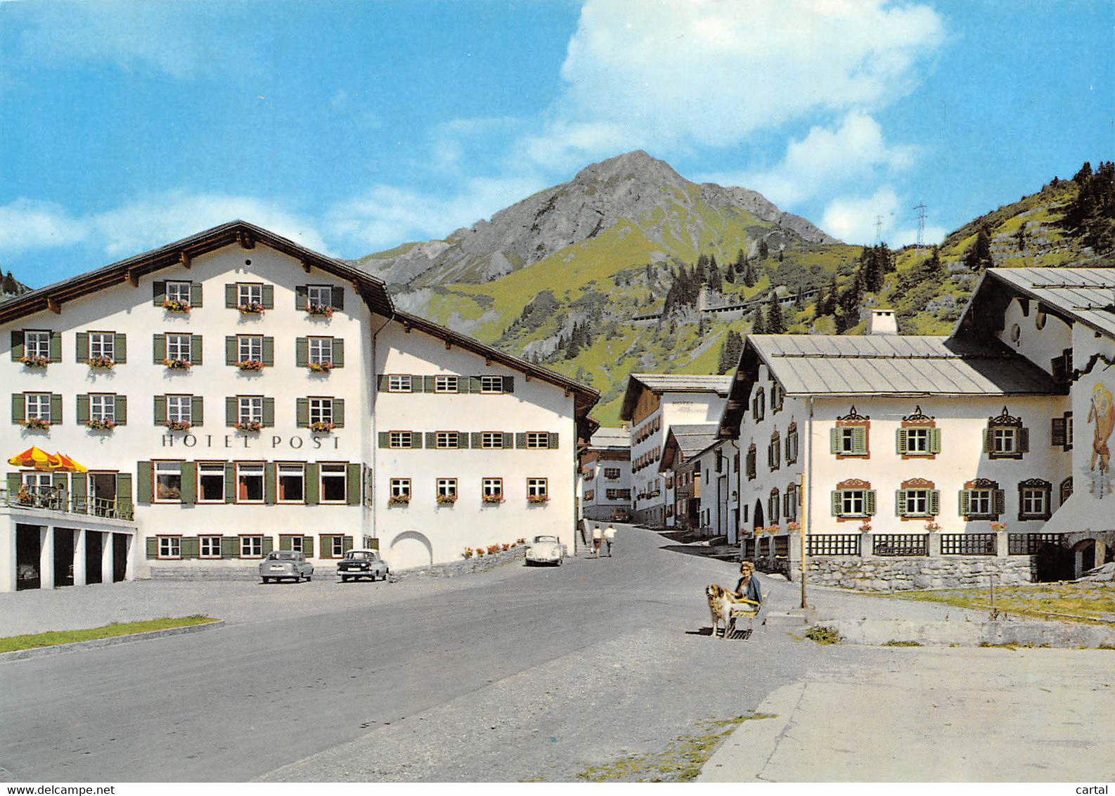 CPM - STUBEN - 1409 M, Am Arlberg - Hotel Post - Stuben