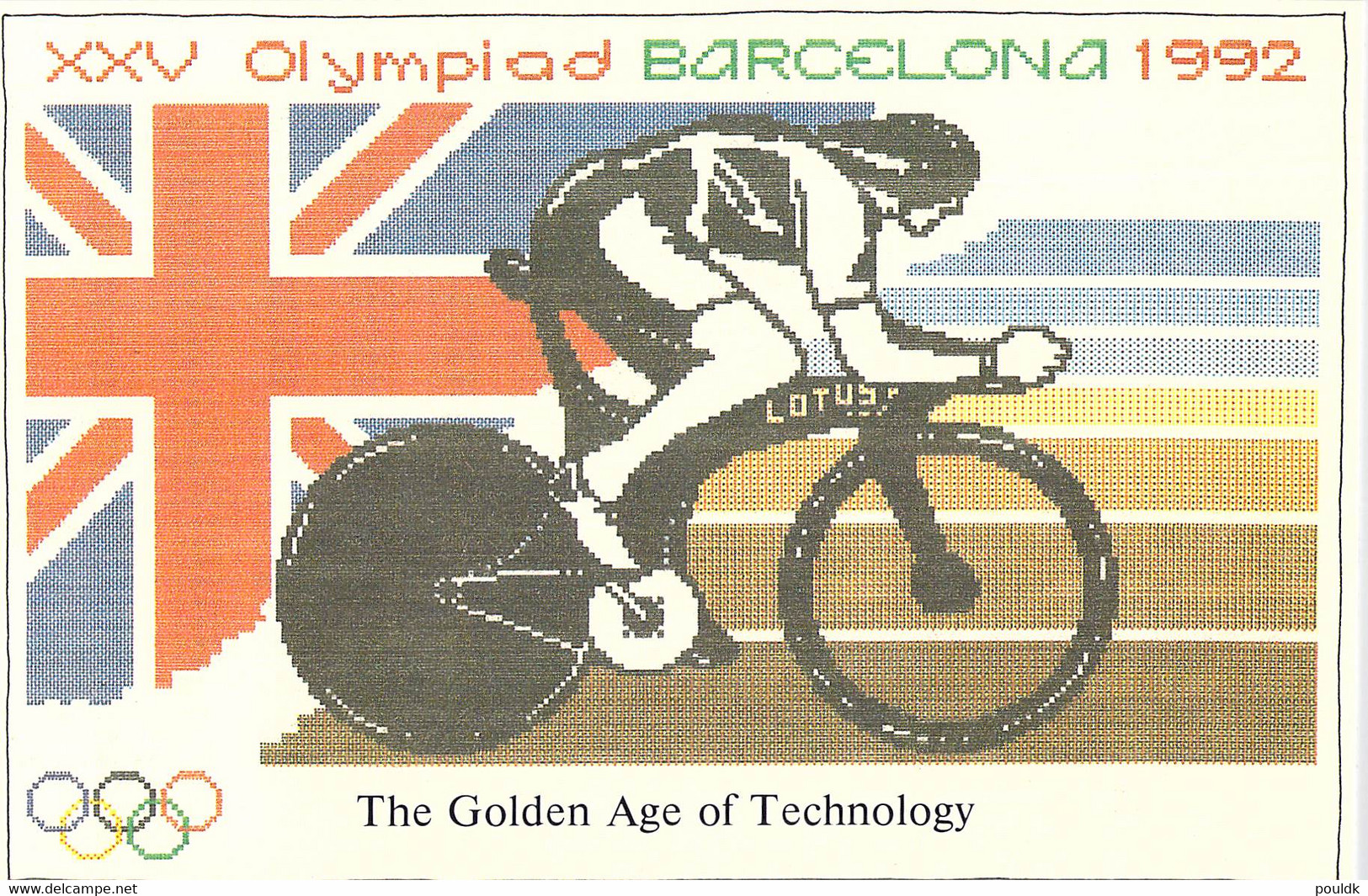 Great Britain Postcard 1992 Barcelona Olympic Games - Mint  (DD25-46) - Verano 1992: Barcelona