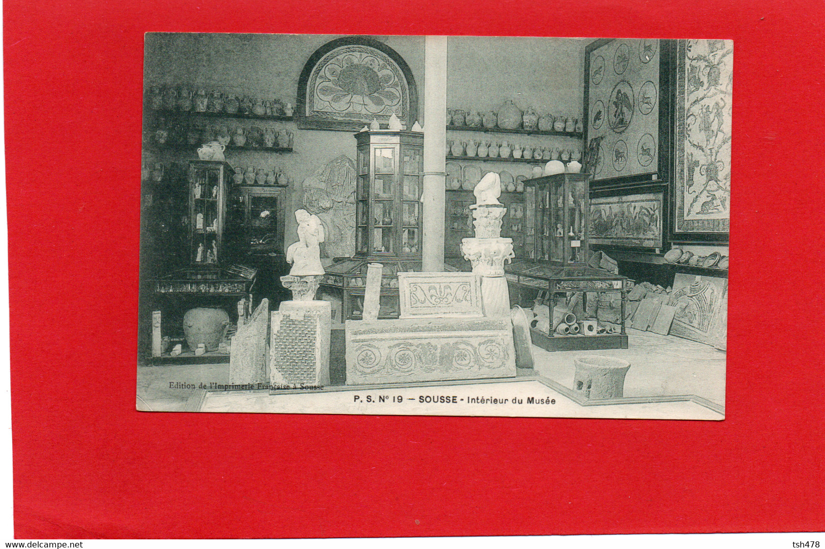 TUNISIE----SOUSSE----Intérieur Du Musée--voir 2 Scans - Tunesien