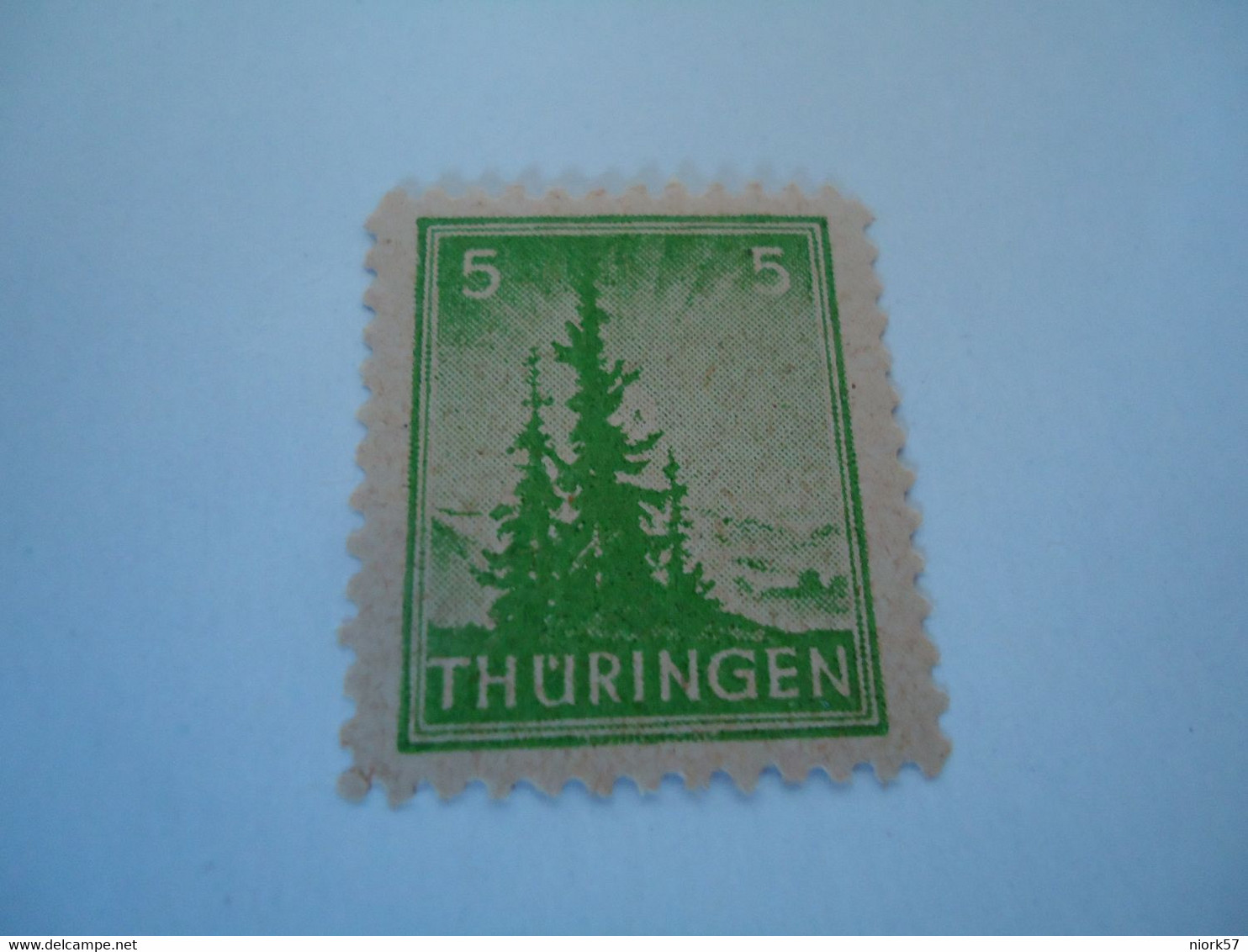 THURINGEN USED STAMPS - Sonstige & Ohne Zuordnung