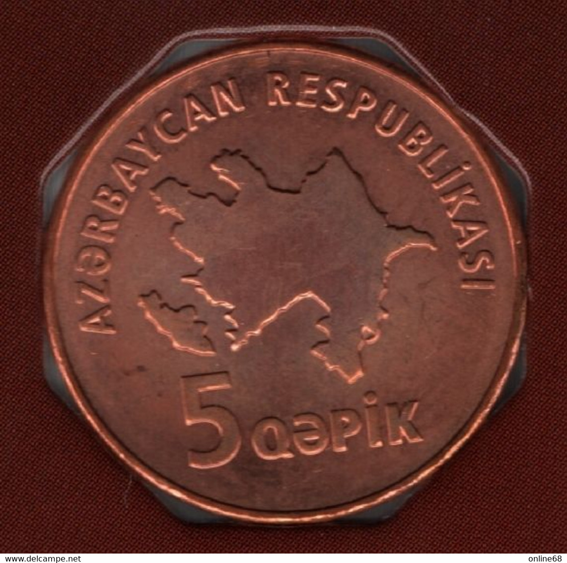 AZERBAIDJAN 5 QEPIK ND (2006)  KM# 41 - Azerbaigian