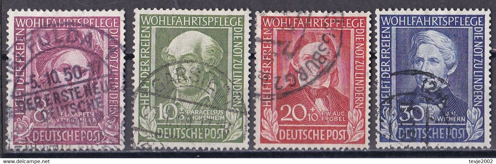 Bund 1949 - Mi.Nr. 117 - 120 - Gestempelt Used - Gebraucht