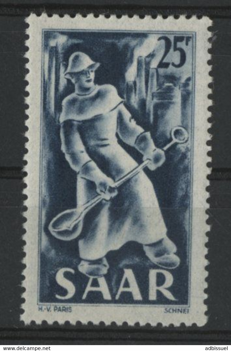 SARRE / SAAR N° 261 Neuf ** (MNH) Cote 33 € TB. - Ungebraucht