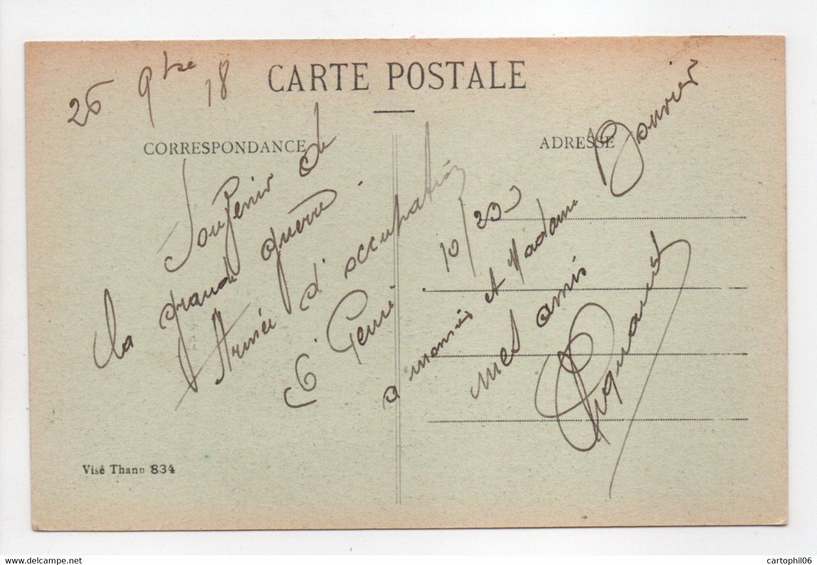 - CPA MOLLAU (68) - Vue Générale 1918 - Edition Alsatia - - Autres & Non Classés