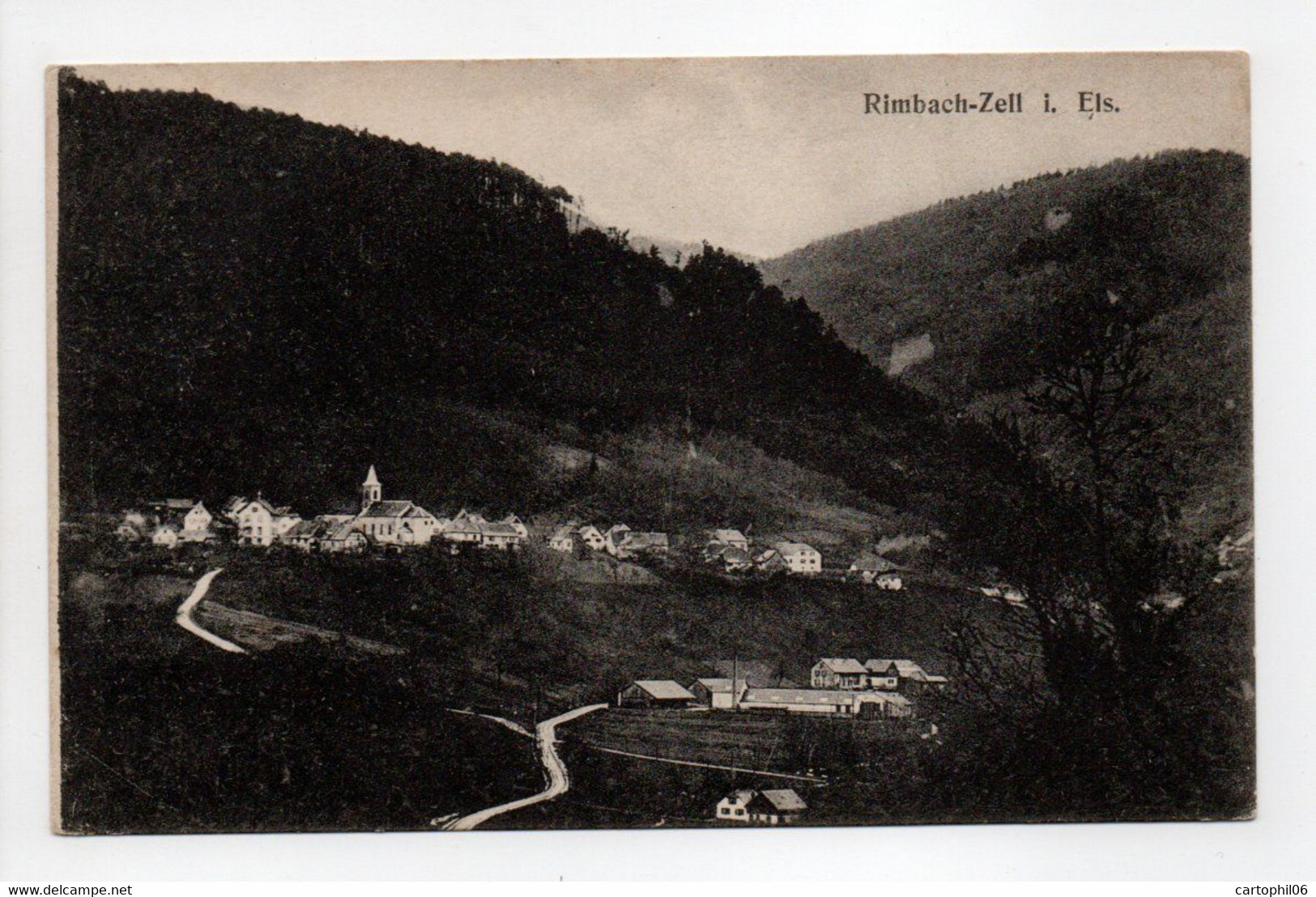 - CPA RIMBACH-ZELL (68) - Vue Générale - Edition Félix Luib - - Sonstige & Ohne Zuordnung