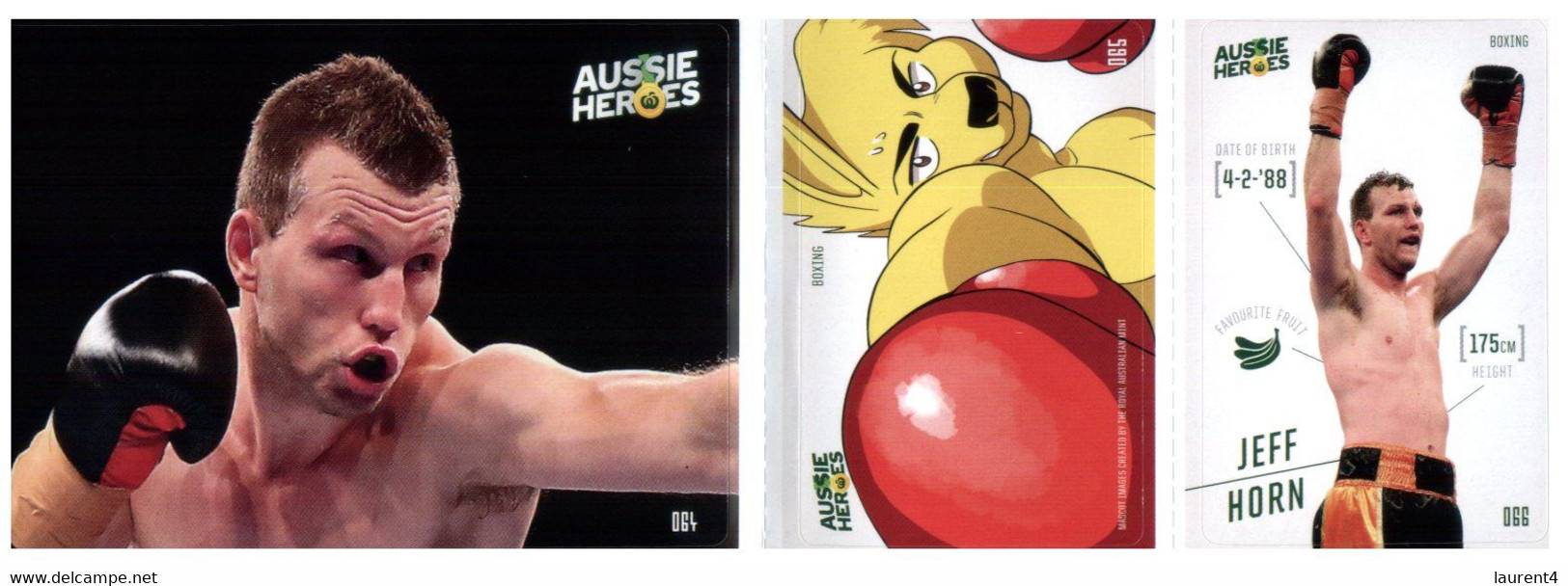 (WW 8 A) Australian Aussie Heroes - Olympic & Paralympic Games 2020 (part Of Collectable From Supermarket) Boxing - Andere & Zonder Classificatie